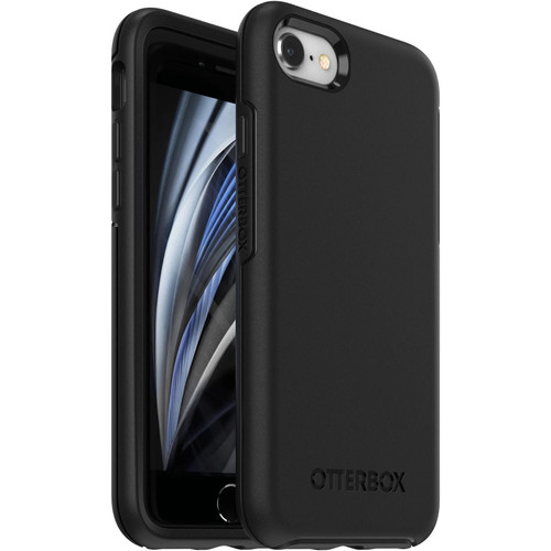 Image for OtterBox Symmetry Apple iPhone SE (3rd & 2nd Gen) and iPhone 8/7 Case Black (77-56669) Madnics Online Computer Store