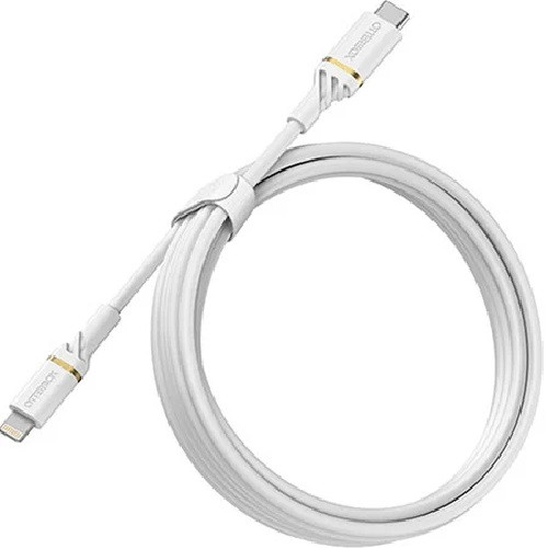Image for OtterBox Lightning to USB-C Fast Charge Cable (2M) - White (78-52646) Madnics Online Computer Store