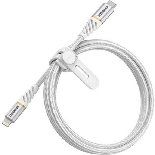 Image for OtterBox Lightning to USB-C Fast Charge Premium Cable (1M) - White (78-52651) Madnics Online Computer Store
