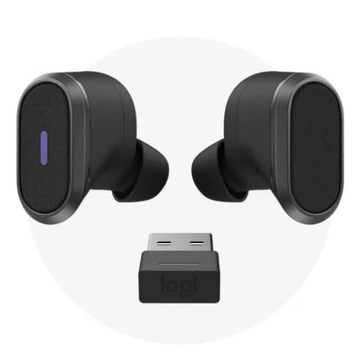 LOGITECH ZONE TRUE WIRELESS EARBUDS MS/UC, ANC, BLUETOOTH GRAPHITE - 2YR WTY-985-001091