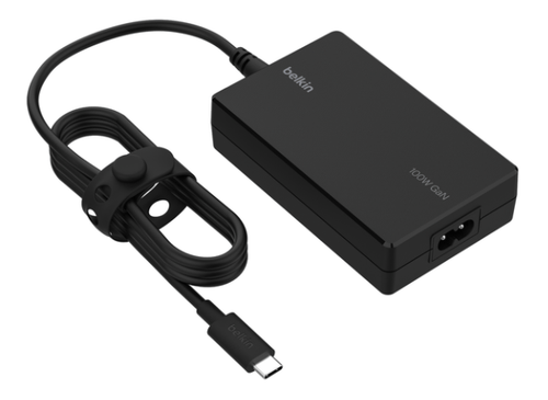 BELKIN USB-C 100W GaN CHARGER BLACK - INC016AUBK
