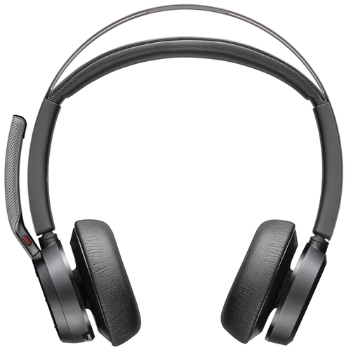 HP POLY VOYAGER FOCUS 2 OTH WIRELESS MS STEREO HEADSET W/CHARGE STAND,ANC,BT700 DONGLE,USB - 77Y87AA