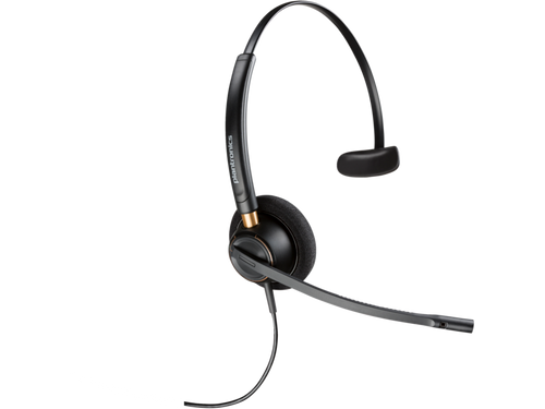 HP POLY ENCOREPRO HW510 OTH CORDED MONO HEADSET,NOISE CANCELLING, QUICK DISCONNECT - 783Q2AA