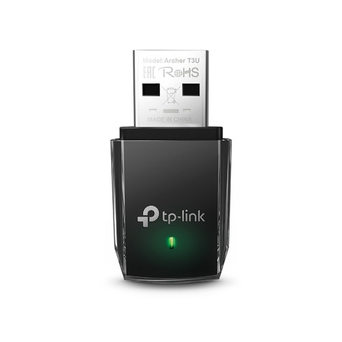 TP-LINK ARCHER T3U AC1300 MU-MIMO DUAL BAND WIRELESS USB 3.0 ADAPTER, 3YR WTY - ARCHER T3U