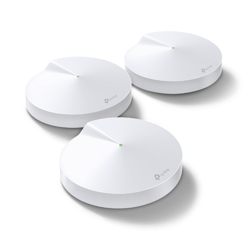 TP-LINK DECO M5 MESH WI-FI SYSTEM, AC1300, GbE(2), 3-PACK, 3YR WTY - DECO M5(3-PACK)