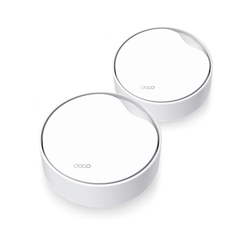 TP-LINK DECO X50 MESH WI-FI SYSTEM, AX3000, GbE POE, 2.5GbE POE, 2-PACK, 3YR WTY - DECO X50-POE(2-PACK)
