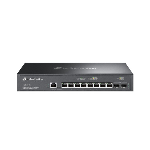 TP-LINK 8-PORT MANAGED SWITCH, 2.5 Gbps RJ45(8), 10GE SPF+(2), 5YR WTY - SG3210X-M2