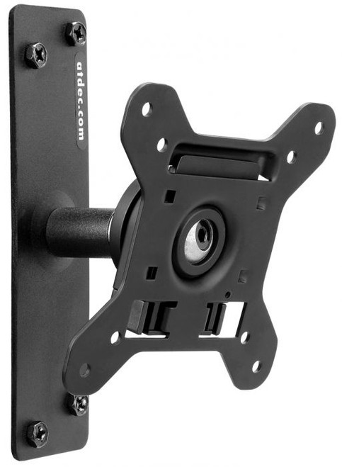 ATDEC LOW PROFILE SWIVEL MOUNT, MAX LOAD 25KG, VESA UP TO 100 X 100, 10 YR WTY - SD-WD