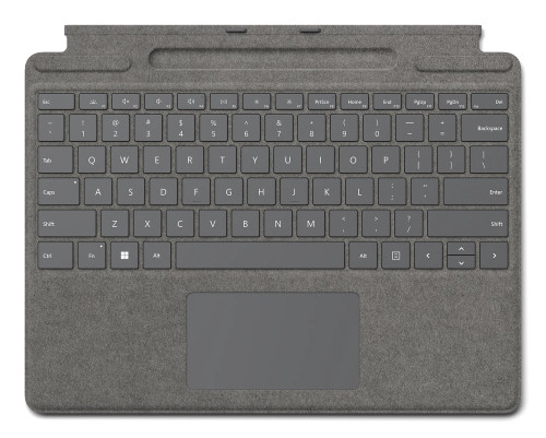 SURFACE PRO 10, SIGNATURE KEYBOARD TYPE COVER, NO PEN - PLATINUM - 8XB-00200