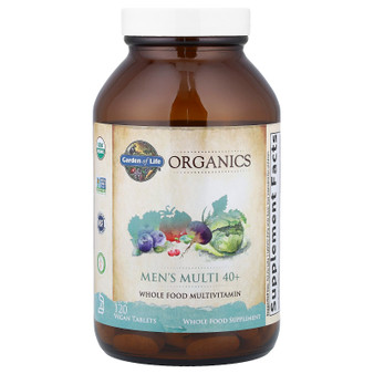 Garden of Life Men's Multi 40+ bottle