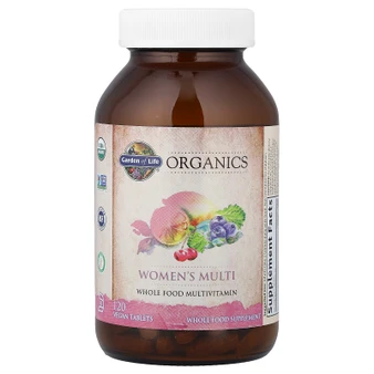 Organics Women's Multi 120 Vegan Tablets - Bottle