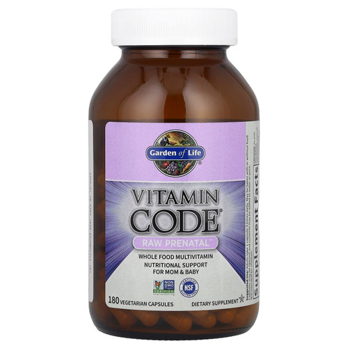 Women's Vitamin Code RAW Prenatal Multivitamins bottle
