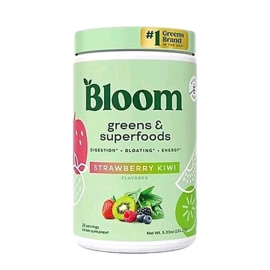 Bloom Nutrition Kiwi Strawberry bottle