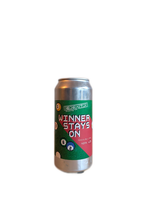 Neon Raptor | Winner Stays On | NEIPA 6.2% 440ml