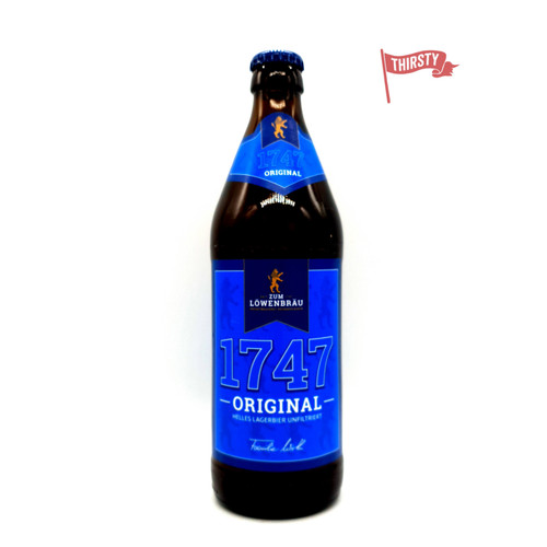 Zum Lowenbrau | 1747 Original | German Lager 4.9% 500ml