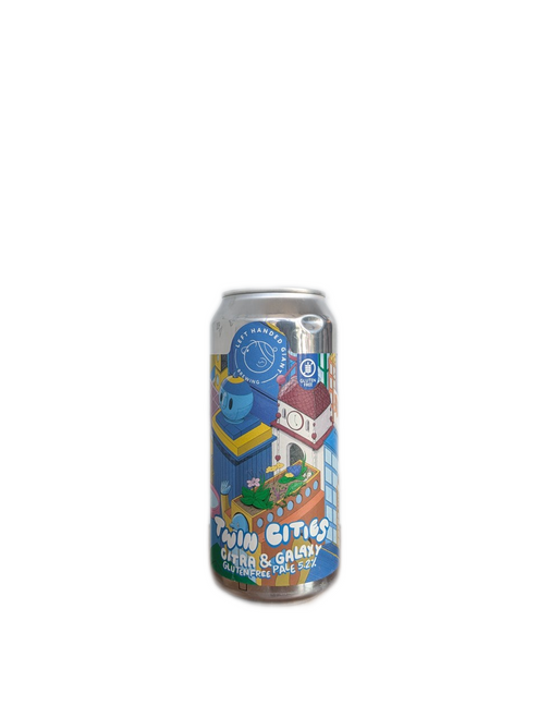 Left Handed Giant | Twin Cities: Citra & Galaxy | GF Pale Ale 5.2% 440ml