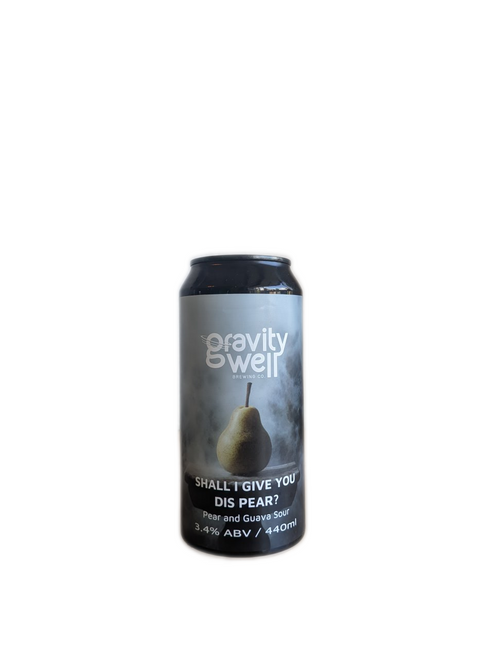 Gravity Well | Shall I Give You Dis Pear | Sour 3.4% 440ml