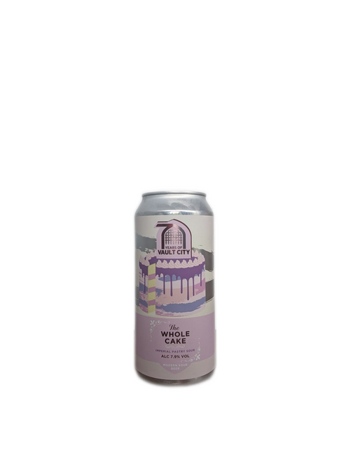 Vault City ⎮ The Whole Cake ⎮ Sour - Fruited 8.0% 440ml