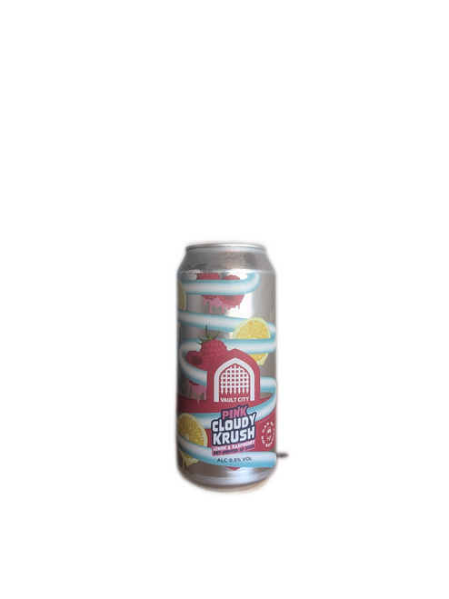 Vault City | Pink Cloudy Krush | AF sour 0.5% 440ml