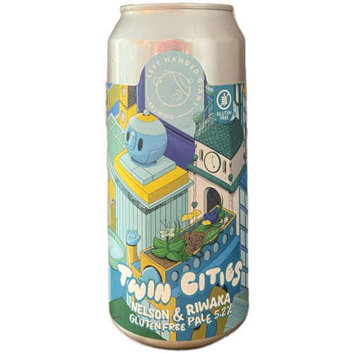 Left Handed Giant | Twin Cities: Nelson & Riwaka | GF Pale Ale 5.2% 440ml