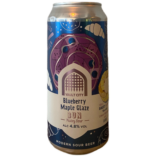 Vault City | Blueberry Maple Glazed Bun | Pastry Sour 4.8% 440ml