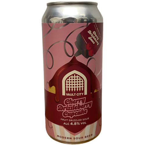 Vault City | Cherry Drizzleberry Cupcake | Pastry Sour 4.8% 440ml