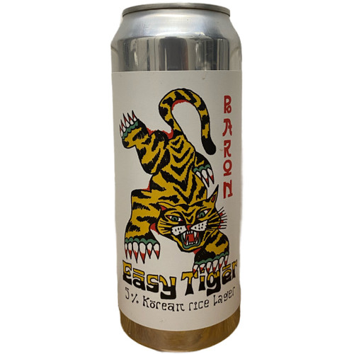 Baron | Easy Tiger | Rice Lager 5.0% 500ml