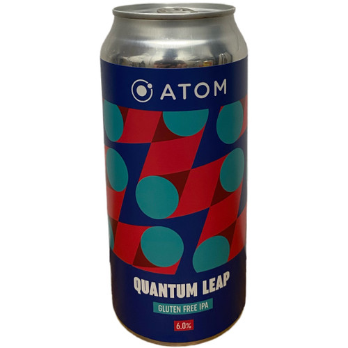 Atom | Quantum Leap | GF Hazy IPA 6.0% 440ml