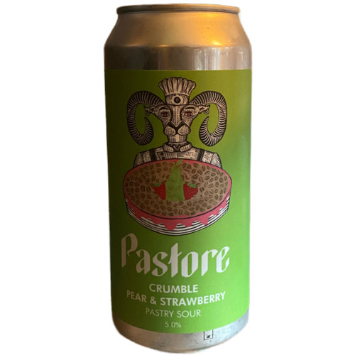 Pastore | Crumble: Pear & Strawberry | Fruited Pastry Sour 5.0% 440ml