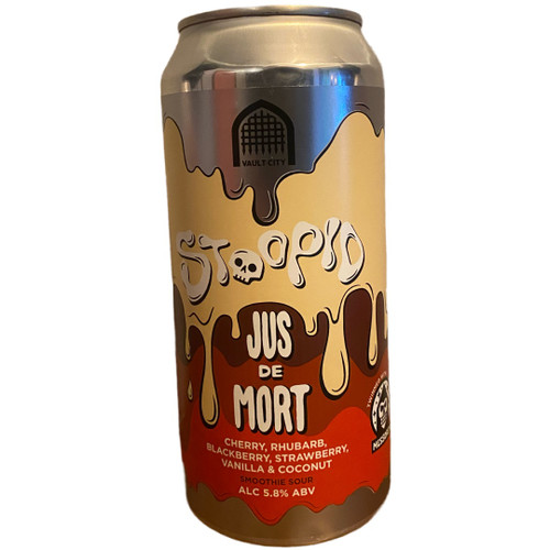 Vault City | Stoopid Jus de Mort | Blood Orange & Blackcurrant Sour 5.8% 440ml
