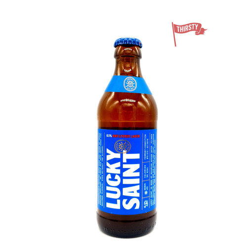 Lucky Saint | Unfiltered Lager | Alcohol Free Lager 0.5% 330ml