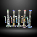 EG Glass Swirl Vortex Water Pipe - 16"