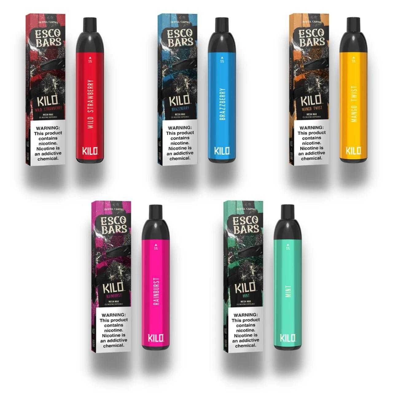 Kilo-Esco Bars Mesh Disposable Vape Kilo-Esco Bars Mesh Disposable Vape