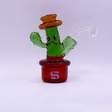 Silo Glass Mini Cactus Rig - 6.5"