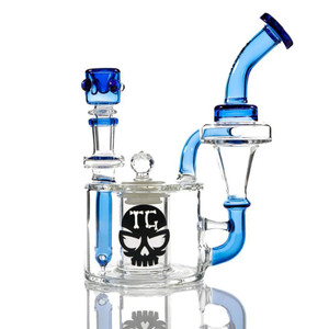 Toxic Stash Rig Water Pipe - 7.5"