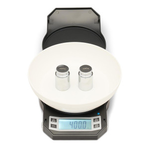 AWS LB-1000 Compact Bowl Digital Scale w/ Weights