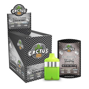 Cactus Labs Six Shooter THC-A Blend Disposable - 6g (THC-A + Delta 9 + THC-P + Delta 8)