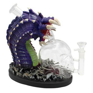 LED Sandworm Water Pipe - 9"