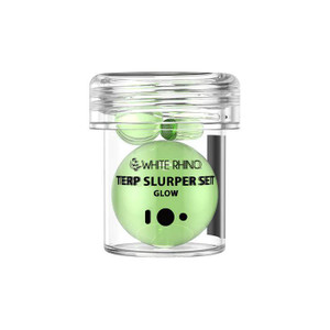 White Rhino Terp Slurper Set - 3pc