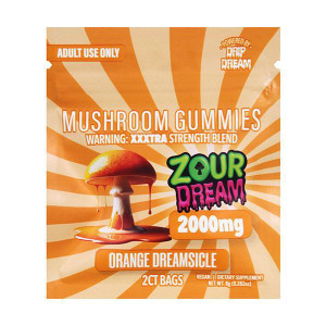 Zour Dream Mushroom Gummies - 2000mg (2ct)