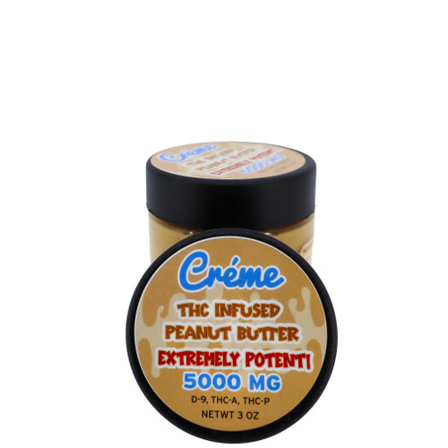 Creme THC Infused Peanut Butter - 5000mg