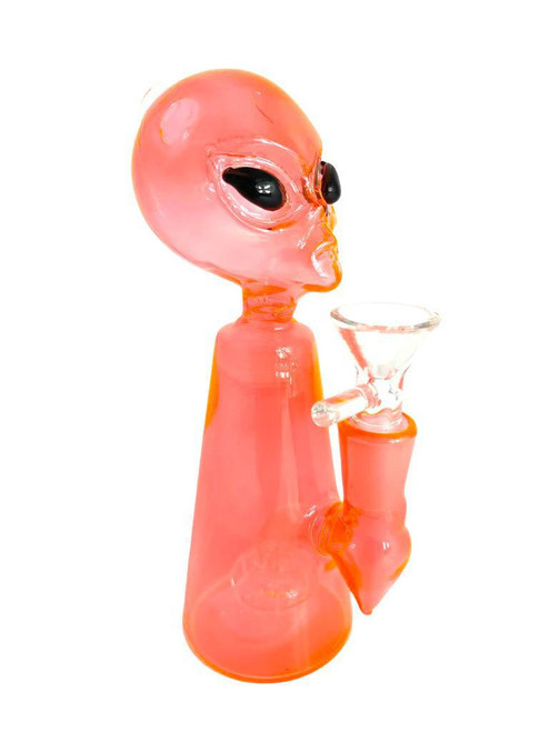 Star Wing Alien Head Water Pipe 6.5"