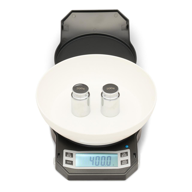 AWS LB-1000 Compact Bowl Digital Scale w/ Weights
