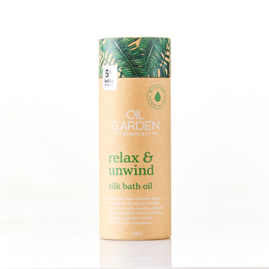 Oil Garden Relax & Unwind Silk Bath Oil 125mL 6670113_2