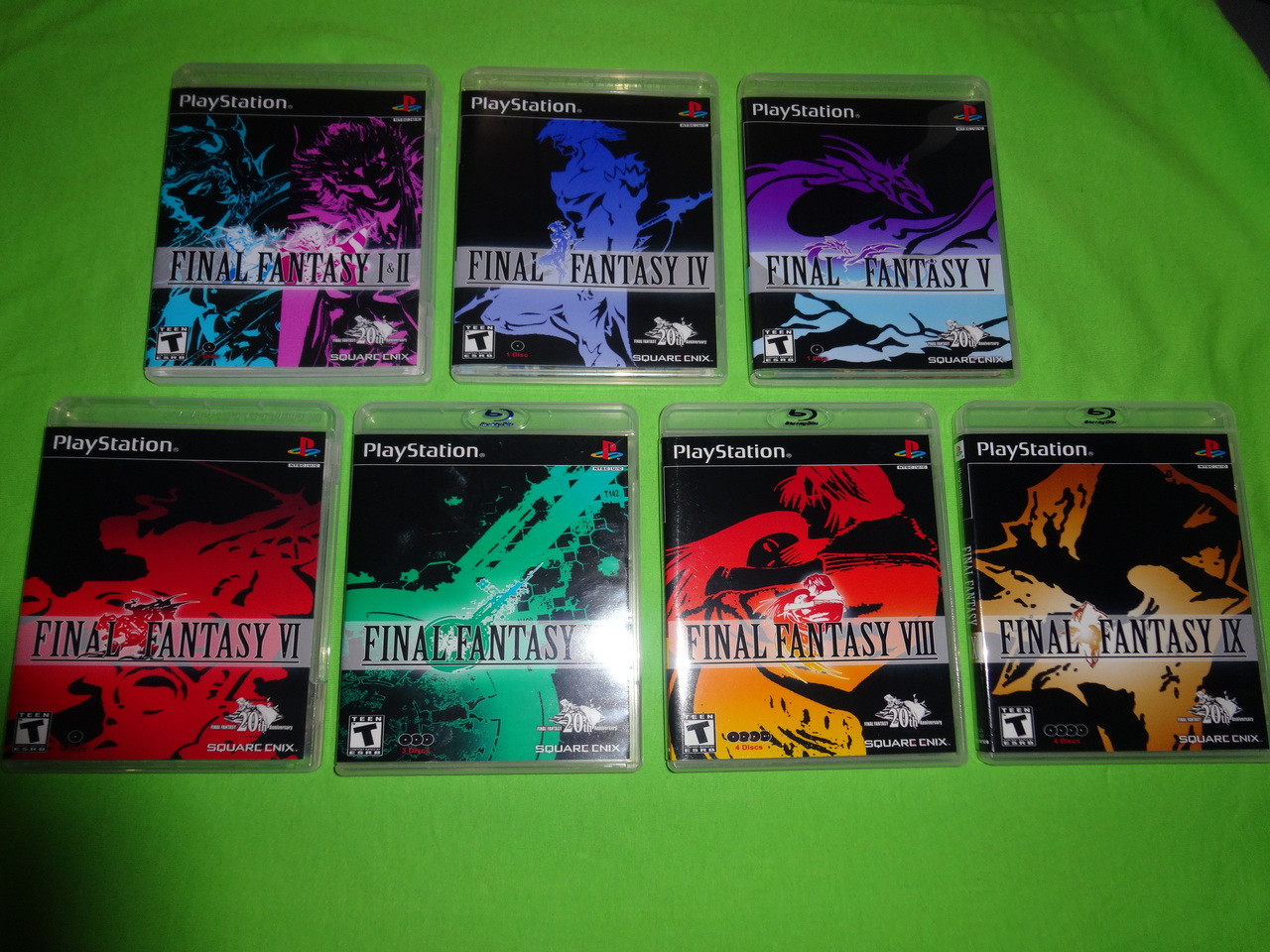 Final Fantasy Collection I II IV V VI VII VIII IX Sony PlayStation