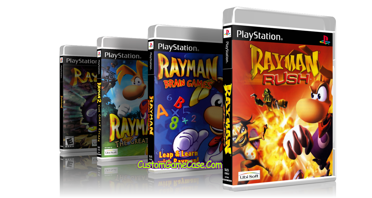 Rayman Brain Games - PlayStation 1 Game - Complete