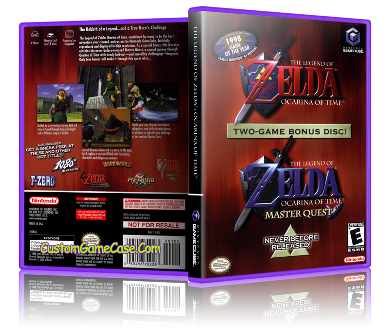 The Legend of Zelda Ocarina of Time for Gamecube