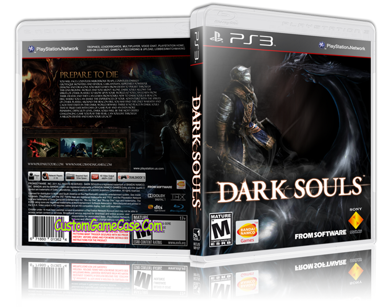 Dark Souls (V2) - Sony PlayStation 3 PS3 - Empty Custom