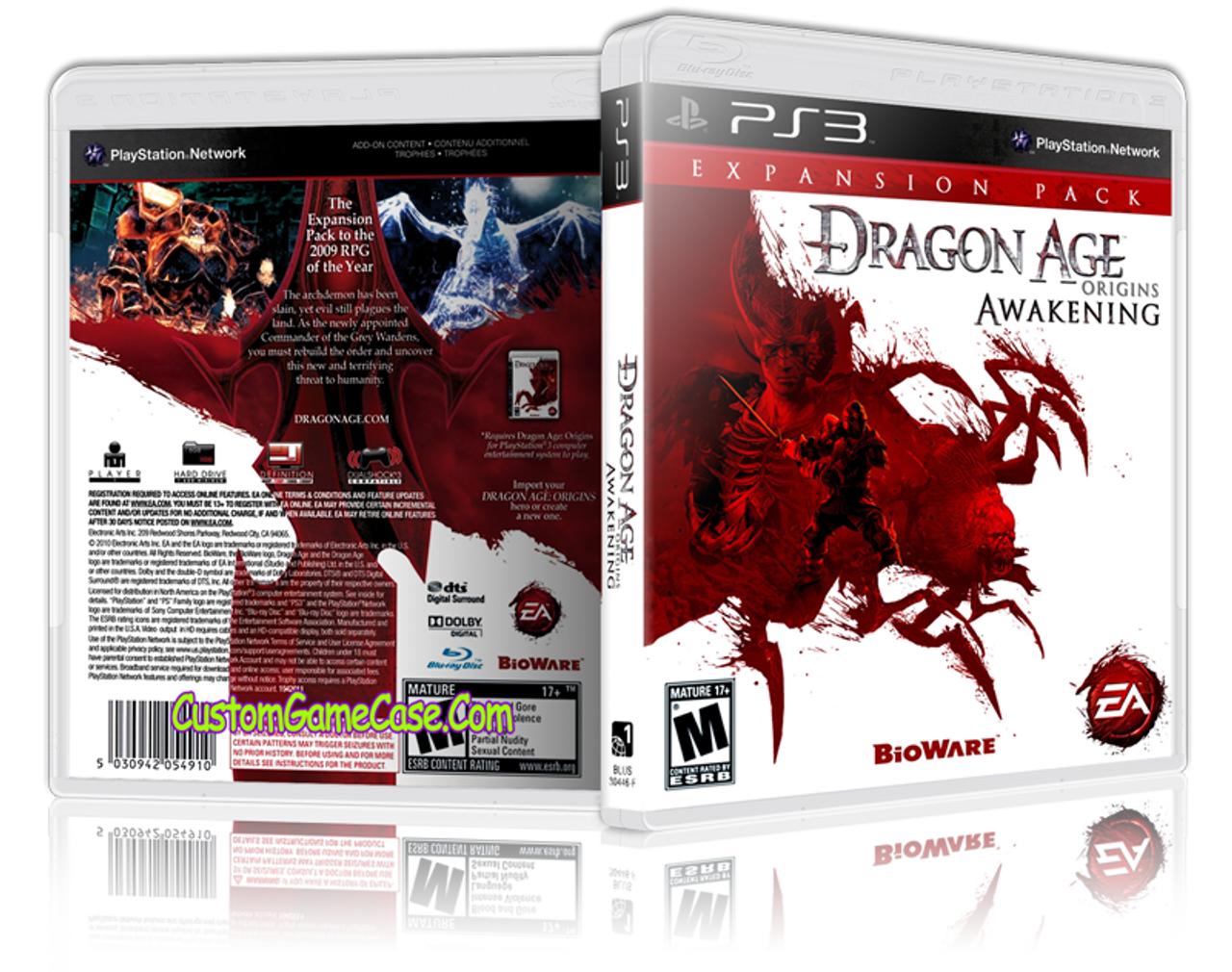 Dragon Age Origins Awakening - Sony PlayStation 3 PS3 - Empty