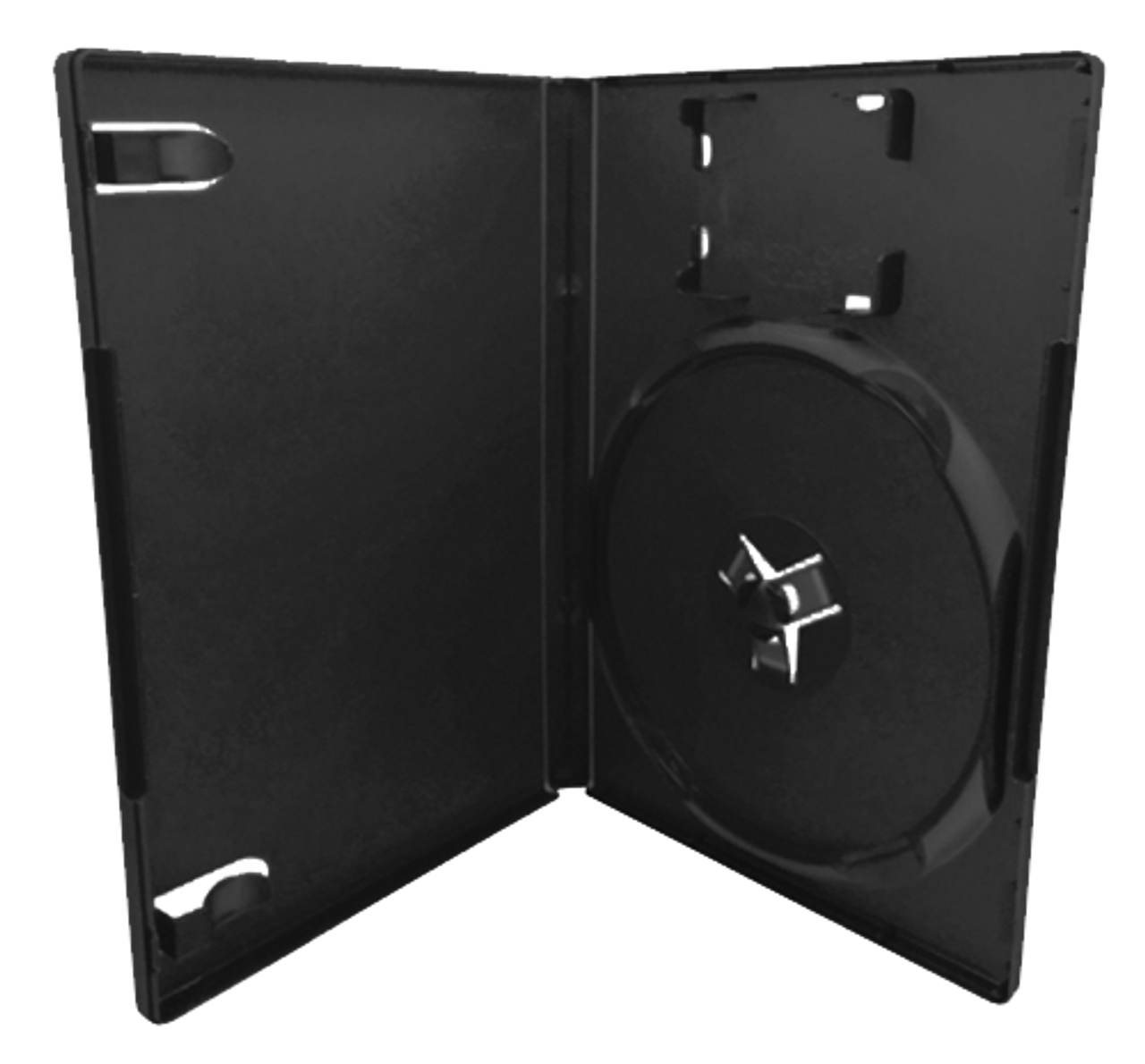 Sony Playstation 2 PS2 Black Empty Replacement Game Box Case Custom